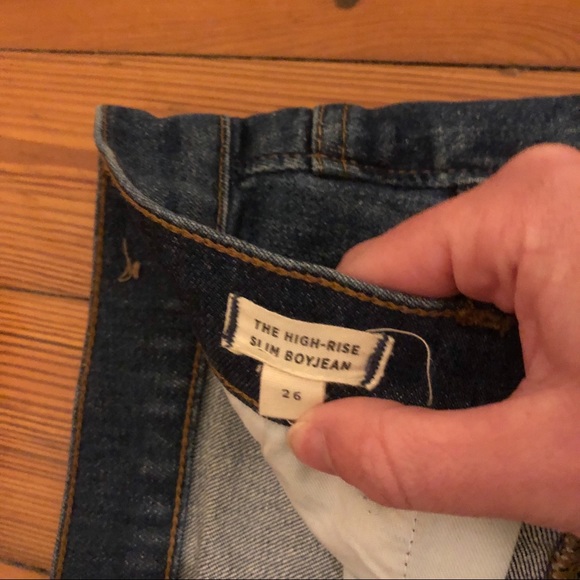 Madewell the high rise slim boyfriend - Picture 4 of 4